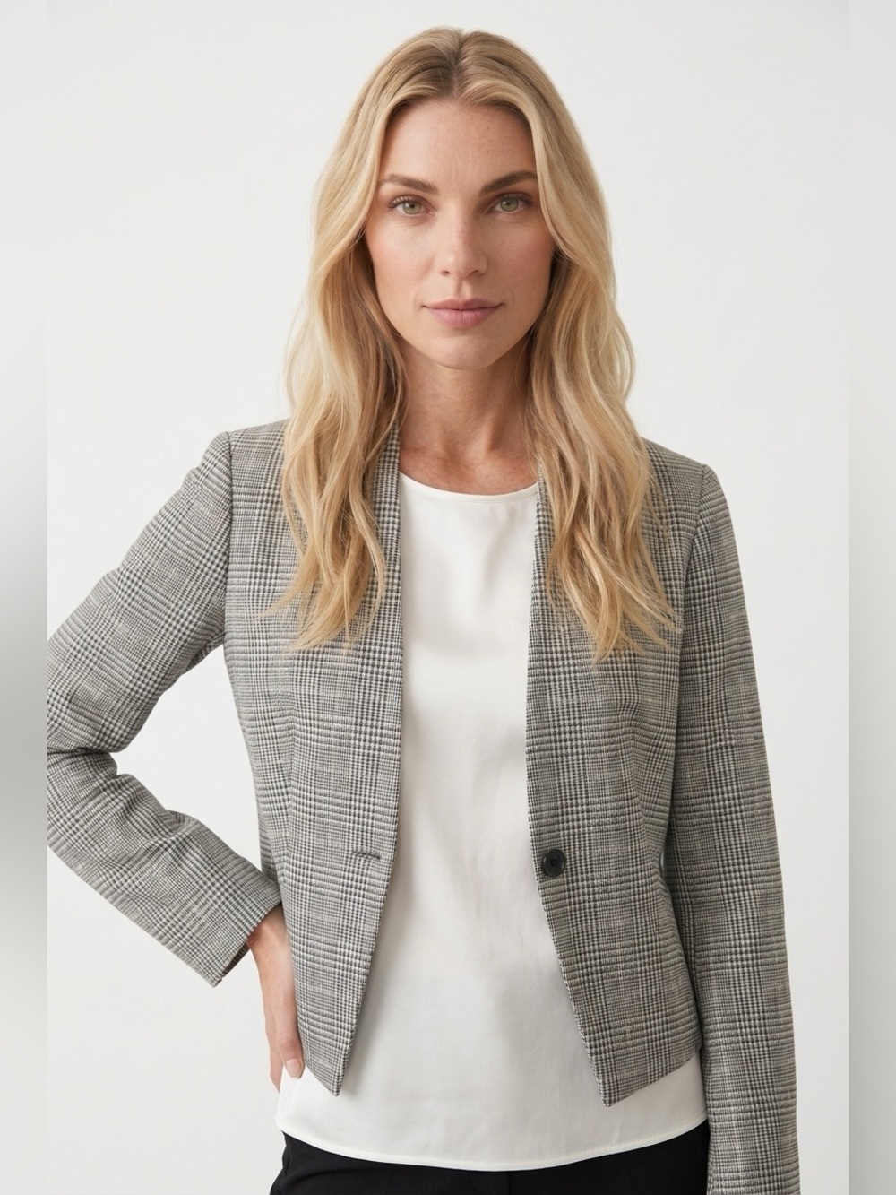 Tristan plaid blazer